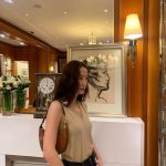 Krystal Jung Instagram - 🧢 geared up for the @wimbledon finals at the @ralphlauren flagship store! London, United Kingdom