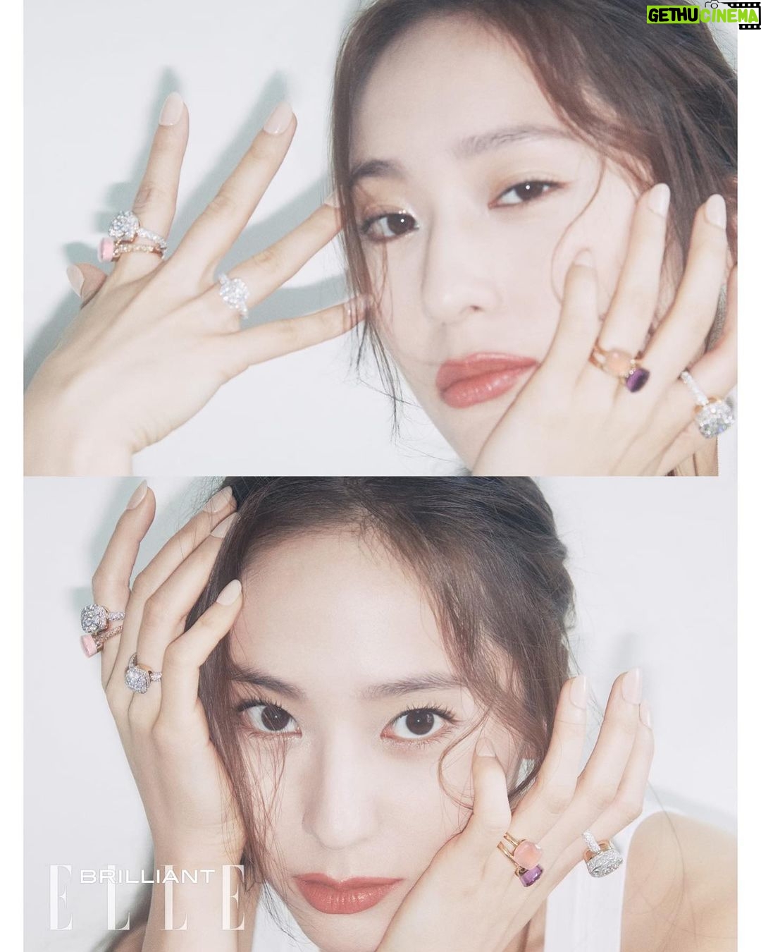 Krystal Jung Instagram - amore🩵 @pomellato