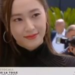 Krystal Jung Instagram - chose this dress for the photocall because it reminded me of a spiderweb🕸️dont you think? Cannes, France