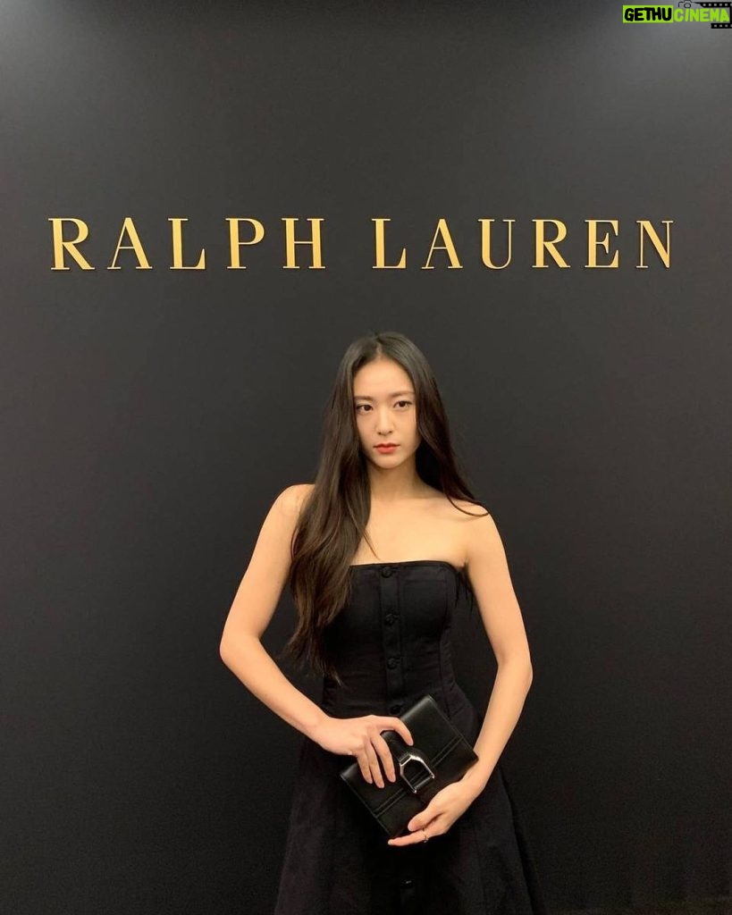 Krystal Jung Instagram - at the Ralph Lauren Holiday Dreaming Event✨ @ralphlauren #랄프로렌 #RalphLauren #RLCollection #RLholidaydreaming