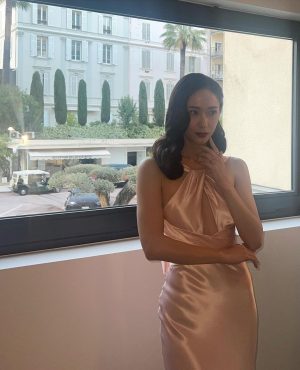 Krystal Jung Instagram - dreams come true✨honorable moments at the 76th Cannes Film Festival. what more can i say 🎀