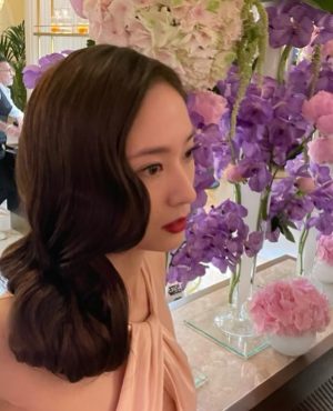 Krystal Jung Instagram - dreams come true✨honorable moments at the 76th Cannes Film Festival. what more can i say 🎀
