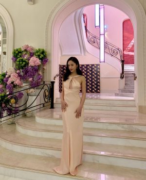 Krystal Jung Instagram - dreams come true✨honorable moments at the 76th Cannes Film Festival. what more can i say 🎀
