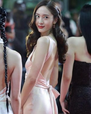 Krystal Jung Instagram - dreams come true✨honorable moments at the 76th Cannes Film Festival. what more can i say 🎀