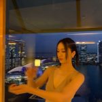 Krystal Jung Instagram – 💓🌷🌸 @lancomeofficial 
#lancomesg #idolebylancome #beyourownidole Singapore