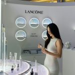 Krystal Jung Instagram – at the @lancomeofficial pop-up store few days back 🤍
