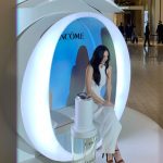 Krystal Jung Instagram – at the @lancomeofficial pop-up store few days back 🤍