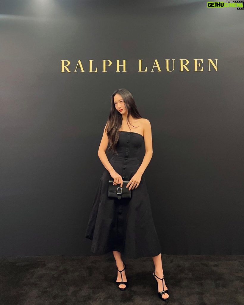 Krystal Jung Instagram - at the Ralph Lauren Holiday Dreaming Event✨ @ralphlauren #랄프로렌 #RalphLauren #RLCollection #RLholidaydreaming