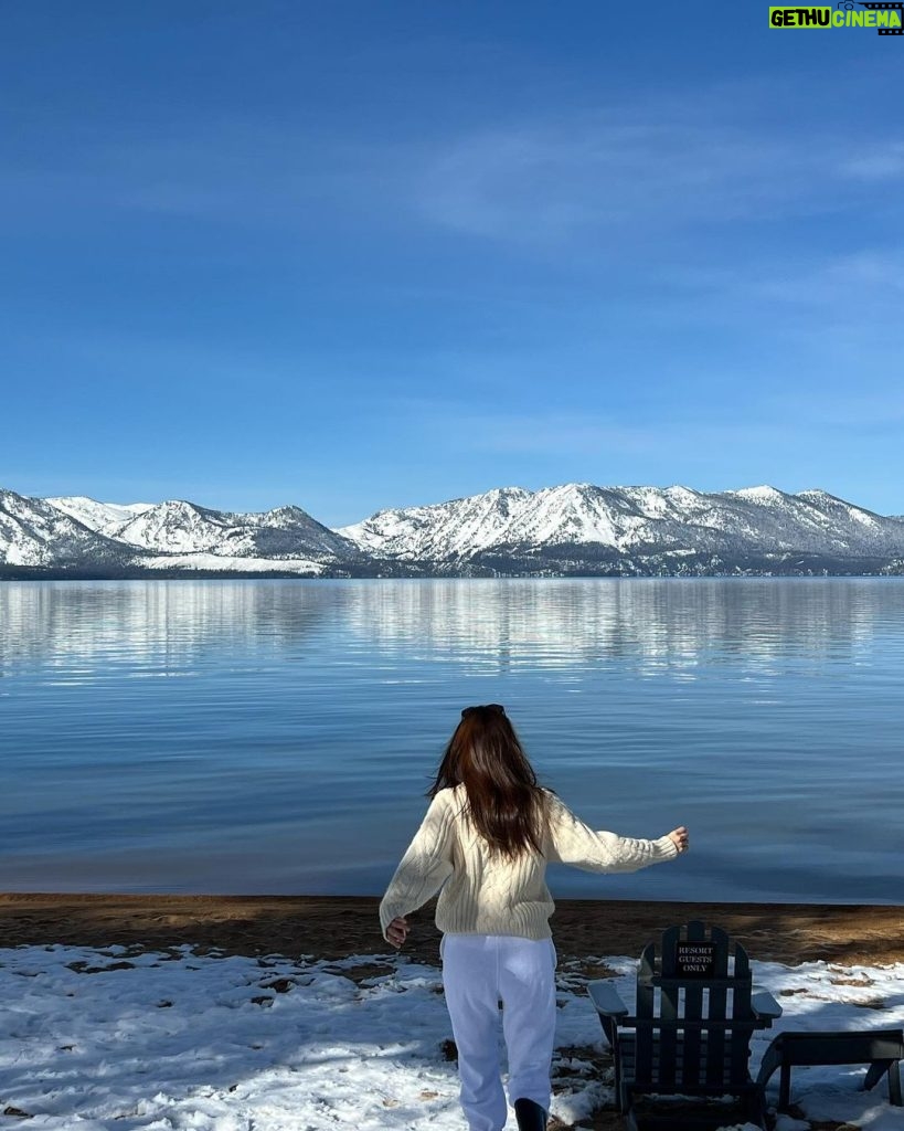 Krystal Jung Instagram - Lake Tahoe