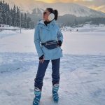 Krystle D'Souza Instagram - #GRWM for my day1 at skiing 🎿 . . . . #ski #snow #gulmarg #kashmir #skiwear #winter #skiing #day1 #sport #adventure #travel Gulmarg, Kashmir
