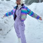 Krystle D'Souza Instagram - That’s what my birthday looked like🦄 ! . 1st March 2024 I decided to just take a break and not ski or do anything for that matter. I wanted to just get soaked in the snow and also soak it all in ❄️ . No network , no agenda , no plan of action .. JUST BE 100% ME 💜