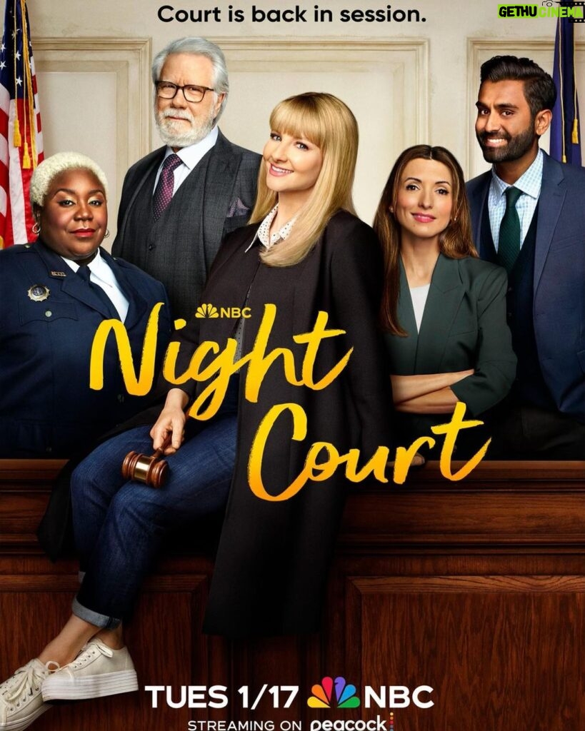 Kunal Nayyar Instagram - Tomorrow! This gem of a human being @melissarauch has worked tirelessly to bring this to the screen. The world needs a good comedy, we all need more laughter, we all need Night Court. Who’s tuning in!??