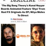 Kunal Nayyar Instagram - Excited to continue exploring the animated world. This time through Indian folklore. This one hits close to home:) love. Link in bio.