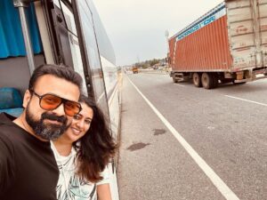 Kunchacko Boban Instagram - The long roads seem short if the company is adipoli…!!
A Velankanni trip after long with some dear and near😍😍
