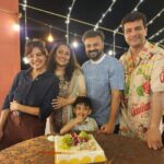 Kunchacko Boban Instagram - Having a blast with my Lady on her Birthday 🥳 And nice to have a group of equally weirdo guys around you to make the occasion super krazy😜 Thank you all for making her day a memorable one with so much fun and love 💕 Priya….Am actually running outta words to define/describe what you mean to me.All I can say is that you are more than everything to me!!! Ummmwuaaah😘😘😘 Thanks to each and everyone who has showered their blessings and wishes from around the world😍😍 @priyaakunchacko @rameshpisharody @manju.warrier @ratheesh_balakrishnan_poduval @shajinadesan.official @subhavinil @rajeshmadhavan @jayrkrishnan @bineeshchandra @vivek__harshan @bijusk_sadanandan @soulfood_by_devu