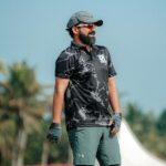 Kunchacko Boban Instagram - Captain cool @kunchacks on the field with all smiles and swag! 🏏✨ #happyhappyccl #ccl #celebritycricketleague #keralastrikers # @cclt20 @keralastrikersofficial @celebritycricketclub