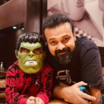 Kunchacko Boban Instagram - …….Hulking around….. 🥳🥳🥳🥳🥳🥳🥳🥳