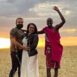 Kunchacko Boban Instagram - Amongst the Wild Beasts… With my Wilder Bestie….. 🐾Kenyan Kompanion🐘 #masaaimaara #junglebeats