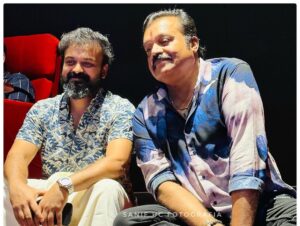 Kunchacko Boban Instagram - And what a wonderful way to wind up your Janamdhin.🥳🥳
Nothing was planned,but God made the best of plans to make my day the bestest!!!
I am in paucity of words to convey my thanks for all the love ,affection and wishes pouring in…..So no thanks,but a guarantee that I will give more than my best to entertain you all with my movies till my last breath!!!
Thank  you Listin and team #garudanmovie for the surprise birthday celebration 🎉 

@sureshgopi @narainraam @surajvenjaramoodu @iamlistinstephen @magicframes2011 @midhun_manuel_thomas @chackochanfriends @chackochan_lovers