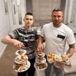 Kurban Omarov Instagram - Друзья, с праздником! Ураза-байрам - это светлый день, конец священного месяца Рамадана. Один из главных праздников для мусульман. Я отмечают этот праздник сегодня на родной земле, вот только что приземлился. В некоторых регионах сегодня выходной и это здорово, что там где людям это важно, идут навстречу. При этом уже давно люди привыкли, что сначала у одних большие религиозные праздники, потом у других. И никого это не смущает, люди разных религий поздравляют друг друга с этими праздниками, делятся теплом, добрыми пожеланиями. И даже глава государства всегда поздравляет в этот день мусульман, потому что это важный праздник для очень большого числа людей. Я рад, что в нашей стране ты действительно свободен в том какую веру выбрать. Еще раз с праздником! Пусть ваш дом всегда будет наполнен счастьем! #На фото это мы с Омаром испекли)) Machatschkala, Dagestan, Russia