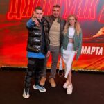 Kurban Omarov Instagram - Сходили на премьеру Джон Уик 4. Пофоткались от души😸 Каро 11 Октябрь