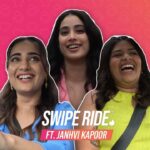Kusha Kapila Instagram - Get your seat belts on girls, as @janhvikapoor and I drop @janicedsouza_ for her exciting Tinder date ✨ The vibes are immaculate and the tea is hot. From bollywood romance to dating as a desi teen, we discuss it all! Watch #SwipeRide now streaming free, only on JioCinema! #JioCinema #SwipeRideOnJioCinema #Tinder Mumbai - मुंबई