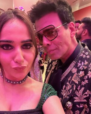 Kusha Kapila Instagram - @nmacc.india photo dump✨

last night was one for the books. The scale of this cultural centre alone engulfed you that is if you could process the people you were walking past. I want to quickly talk about the exhibit that was and should be at the centre of this “Indian met gala”. Design, fashion and art students are going to devour it. When I was studying at NIFT, if my batchmates and I experienced something like this, I know for sure we’d be spending a lot of our time here. Think archival pieces from Indian and international designers from collections that are referenced often in design school. I enjoyed the exhibit immensely which is probably the reason I missed out on getting a selfie with Zendaya and Tom which let’s be honest I was never going to get but hey, I saw SRK perform so I truly won last night🌚