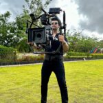 Kushal Tandon Instagram - Beauty lies in the eyes of the cameraman Steady-cam-thank-you-ma'am Here's my pocket rocket My best friend 📷❤️