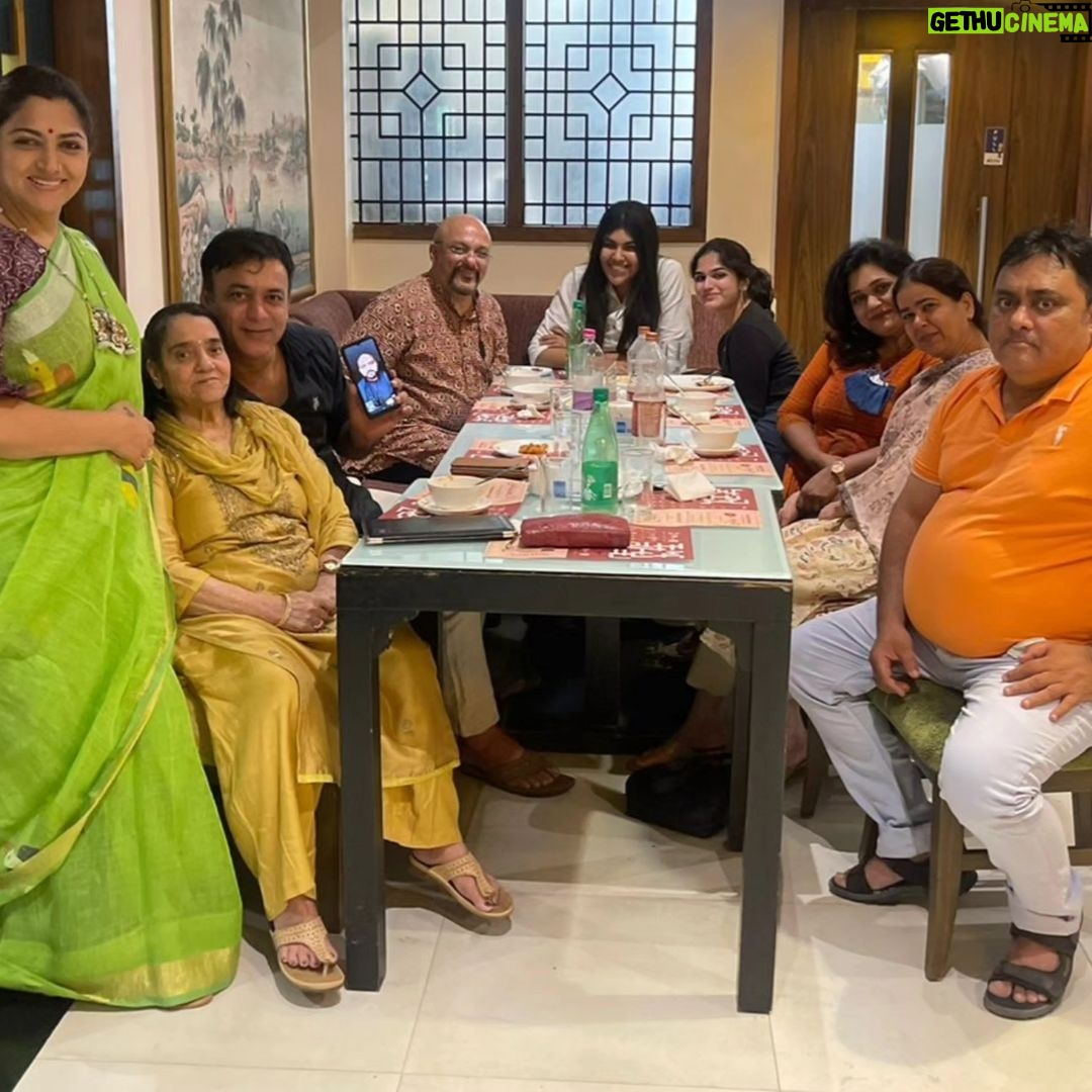 Kushboo Instagram - Times flies fast. And especially this one year just flew by.. They say time heals, but it doesn't. We just learn to live with adjustments. The pain of you not being around us will always be the same. Can't believe it's already been a year since you left us Bhaijaan. We miss you everyday in all that we do. I miss you calling me beta. I miss watching you paint. I miss me reprimanding you at times for being careless about your health. I miss you making us laugh. I miss you Bhaijaan. We miss you. A lot. Hope you are looked after well and are happy up there in heaven. #Bhaijaan #1stdeathannivesary #missyou #loveyoubhaijaan