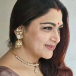 Kushboo Instagram – ‘Embrace the warmth and vibrancy of Indian tradition and culture, for it is a source of strength,  resilience, and endless possibility.’

 Me and my love for sarees and Indian attires. ❤️❤️❤️

#dressedforawedding
#sareeswag
#traditionalsouthindianjewellry
#NariShakti