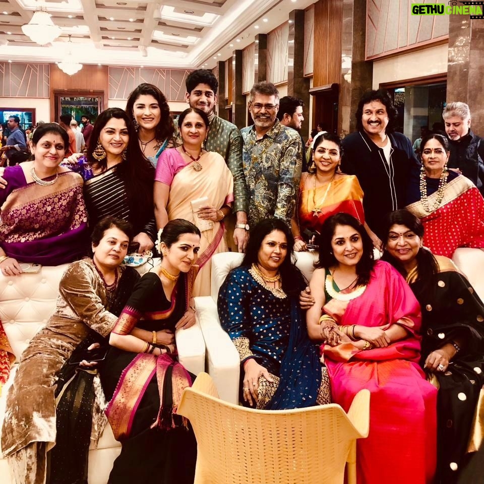 Kushboo Instagram - Bliss when surrounded by people you love. 💕 #wedding #celebration #friends #besties #together