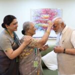 Kushboo Instagram – No amount of words would suffice to thank our H’ble PM Shri @narendramodi ji for giving so much happiness and joy to my ma-in-law, Smt #DeivanaiChidambaramPillai , who at 92 is a huge Modi follower and a fan. 
It was a moment of super excitement for her as it was her dream to meet him at least once. 

Our PM, who is the most popular, loved, and admired leader in the world, with absolute no such air whatsoever, welcomed her with so much warmth and respect. His words filled with love and affection were like a son speaking to his mother. No wonder he is adored by all, young and old, and he is blessed and the truly chosen one by God. 

Sir, moments spent in your esteemed presence will be cherished forever. I see a childlike twinkle of joy in the eyes of my ma in law, and nothing more matters to me but to see her happy at this age. 
Will always be indebted to you, Pradhan Mantri ji. 
Kodi pranaams to you Shri @narendramodi ji 🙏🙏🙏🙏🙏🙏🙏