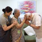 Kushboo Instagram – No amount of words would suffice to thank our H’ble PM Shri @narendramodi ji for giving so much happiness and joy to my ma-in-law, Smt #DeivanaiChidambaramPillai , who at 92 is a huge Modi follower and a fan. 
It was a moment of super excitement for her as it was her dream to meet him at least once. 

Our PM, who is the most popular, loved, and admired leader in the world, with absolute no such air whatsoever, welcomed her with so much warmth and respect. His words filled with love and affection were like a son speaking to his mother. No wonder he is adored by all, young and old, and he is blessed and the truly chosen one by God. 

Sir, moments spent in your esteemed presence will be cherished forever. I see a childlike twinkle of joy in the eyes of my ma in law, and nothing more matters to me but to see her happy at this age. 
Will always be indebted to you, Pradhan Mantri ji. 
Kodi pranaams to you Shri @narendramodi ji 🙏🙏🙏🙏🙏🙏🙏