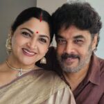 Kushboo Instagram – Love is when he still continues to bring that shy smile even after almost 29 yrs of togetherness ❤️❤️

#DressedForOccasion. 

#weddingseason