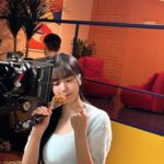 Kwon Eun-bi Instagram - @jadamchicken_official 맵슐래이요~🍗❤️