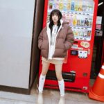 Kwon Eun-bi Instagram - #광고 @umbrokorea 올 겨울 브리티시팝 패딩, 토피부츠와 함께 🤍 #엄브로 #브리티시팝 #토피부츠