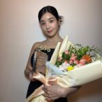 Kwon Eun-bi Instagram - 뉴시스 한류엑스포 감사합니다🏆