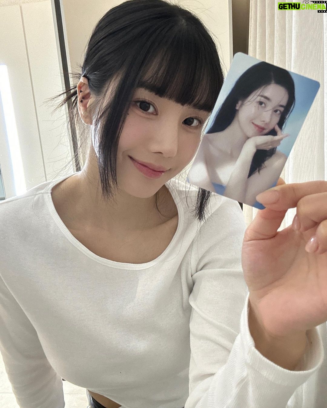 Kwon Eun-bi Instagram - #광고 수분촉촉 은비대장🐰 오늘 밤8시 올라이브 출격 준비완료! @9wishes_official ⠀ #나인위시스 #올영라이브 #수분앰플 #톤업크림