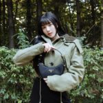Kwon Eun-bi Instagram - 🖤 ⠀ @prada #PradaArque #PradaFW23 #ad