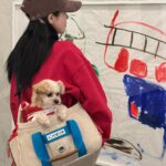 Kwon Eun-bi Instagram - 금비 엄마와 남주 이모의 하루🐶