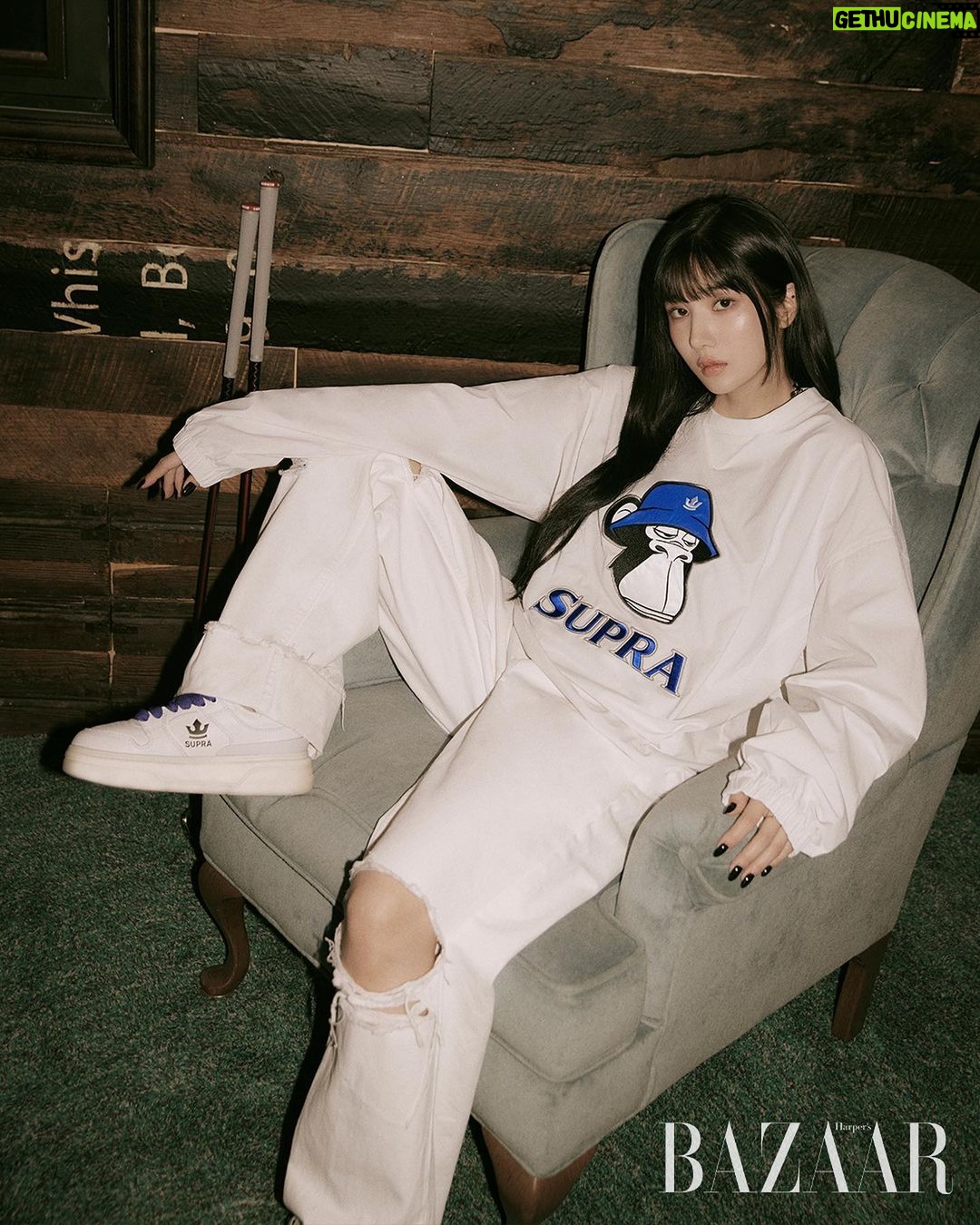 Kwon Eun-bi Instagram - @harpersbazaarkorea @supra_korea