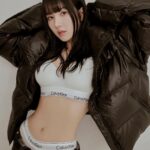Kwon Eun-bi Instagram – @calvinklein, #광고, #MYCALVINS, #CK패딩, #캘빈클라인패딩 #캘빈클라인