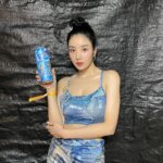 Kwon Eun-bi Instagram - @official.cass 🍻 #casscool Festival 🍺 ⠀