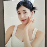 Kwon Eun-bi Instagram - @9wishes_official 수분 촉촉🌊💙 #나인위시스