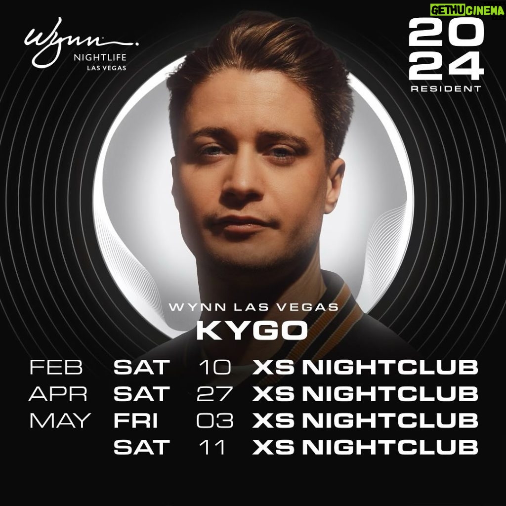 Kygo Instagram - @KygoMusic returns for his 2024 Wynn Nightlife residency. Get ready for those Palm Tree nights at #XSLasVegas!