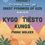 Kygo Instagram - Can't wait to spend 4 days in the desert and perform for the first time in Egypt at the Great Pyramids of Giza with some special guests! 🐪 Link in bio to sign up for pre-sale access 🌴 Pyramid,Giza,Egypt