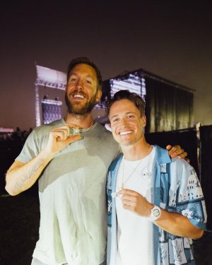 Kygo Instagram - Welcome to the 🌴-family @calvinharris