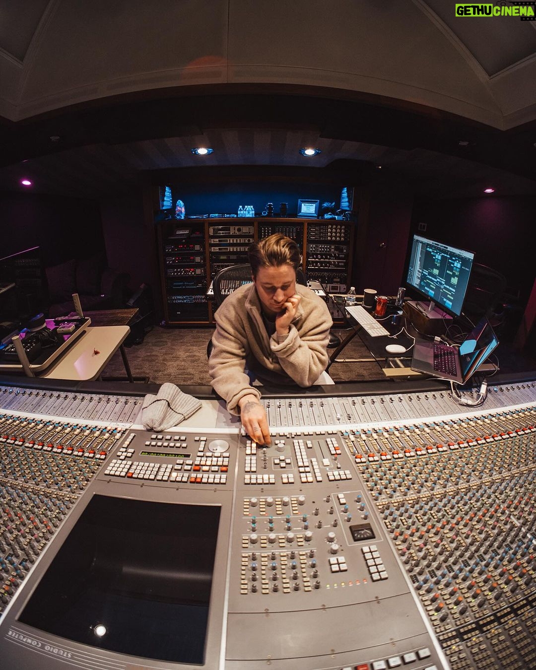 Kygo Instagram - Back in the studio 🎶 Los Angeles, California