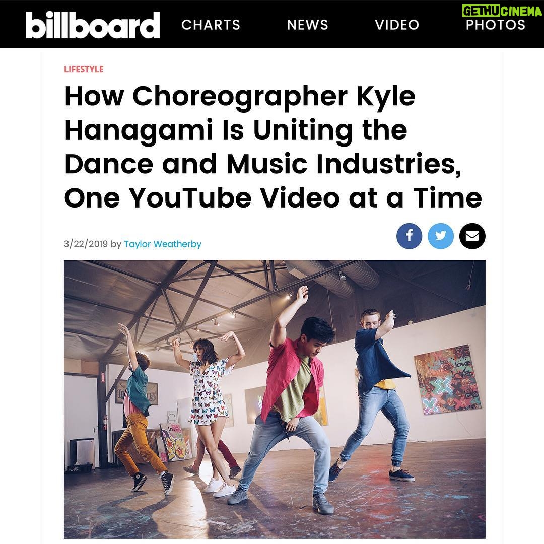 Kyle Hanagami Instagram - Okay. This is a big deal to me and a huge thank you to @billboard for the articles! When I started choreographing, I couldn’t understand why there were so many issues with music copyright and why choreographers weren’t getting paid royalties on their choreography for music videos, tours, tv shows or even YouTube videos. And when I would ask why, the answer I would get was, “it’s just always been that way.” Think about how often we’ve accepted things just because “they’ve always been that way”. It’s infuriating, isn’t it? My goal the past few years has been to work closely with major record labels to help them realize that dancers and choreographers have a lot of influence in pop culture and I’ve been working with Simon Fuller to set a precedent for royalties and ownership of choreography. A huge thank you to all the labels for working with us and helping us fight the good fight and to Simon for being a forward thinker. Let’s make history. 😍 Los Angeles, California