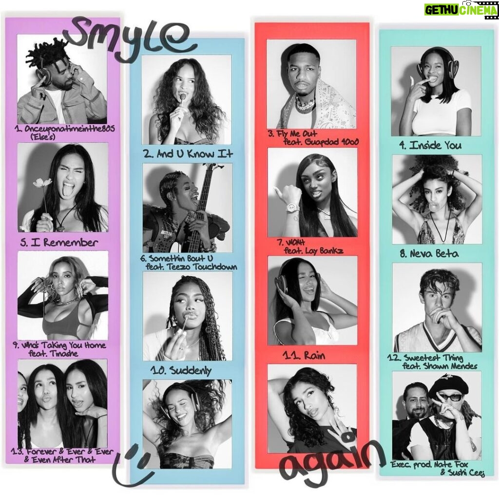 Kyle Harvey Instagram - SMYLE AGAIN OUT NOW :) I don’t know where to start Dad even tho we’re miles apart I still got smyle lines from you making me smyle so hard. I’m smyling right now writing this in uber on the way to the release party. I know you’ll be dancing with us. There were moments last year where I didn’t know if I’d make it, but I never gave up. Everyday was a battle, but I wouldn’t change any of it. I survived and it only made me stronger. Thank you to everyone of my friends & family who showed up for me when I couldn’t show up for myself. Thank you to my brothers Nate & Ceej for sitting in the studio with me as I processed what life was throwing at me. Y’all challenged me daily to pull the truth from each word, we truly made something beautiful. I wanna thank my incredible team for countless hours of dedication to seeing the vision through. Lastly I’d like to thank LOVE for allowing me to understand you so much deeper than I ever thought was possible. My heart was broken, it healed and grew twice as big. And to my fans I LOVE you so much... I know y’all tell me how my music has saved you.. well I want to let you know YOU and this album have saved me and my life. And remember kid on the other side of pain & grief is joy, gratitude, and love. If you’re going through it... just hold on, it will pass and you will SMYLE AGAIN :) ❤️